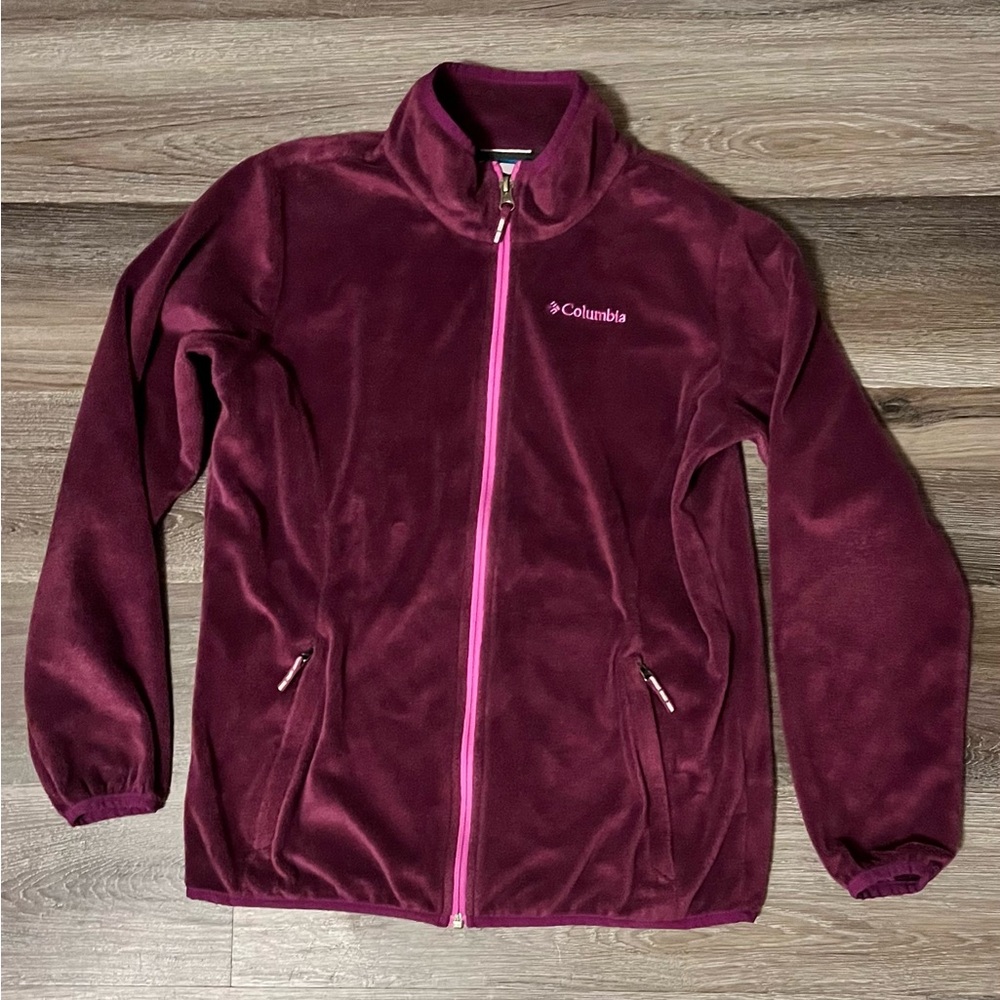 Columbia Kids L Purple Fleece Jacket